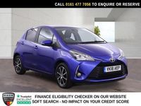 Used Toyota Yaris 111 HP (81 kW) 2018 Blue Hatchback