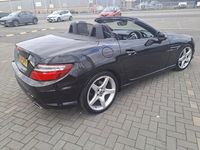 Used Mercedes SLK250 AMG 204 HP (150 kW) 2014 Black Cabriolet