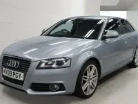 Used Audi A3 S-Line 200 HP (147 kW) 2009 Silver Hatchback