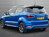 Used Ford Ecosport ST-Line 125 HP (91 kW) 2020 Desert island blue SUV