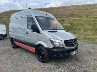 Gebraucht Mercedes Sprinter 2015 Silber Van