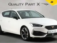 Used Cupra Leon 150 HP (110 kW) 2024 White Hatchback