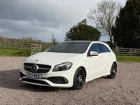 Używany Mercedes A200 AMG Line Premium Plus 2017 Biały Hatchback