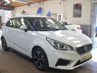Used MG MG3 Exclusive 106 HP (77 kW) 2022 White Hatchback
