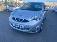 Used Nissan Micra Acenta 2014 Silver Hatchback
