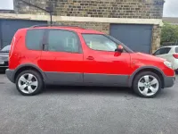 Used Skoda Roomster 105 HP (77 kW) 2008 Red MPV
