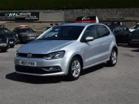 Used VW Polo Edition 90 HP (66 kW) 2017 Silver Hatchback