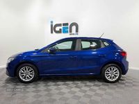 Used Seat Ibiza SE Technology 95 HP (69 kW) 2020 Blue Hatchback