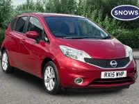 Used Nissan Note Acenta 2015 Red Hatchback