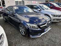Used Mercedes C220 AMG line 2016 Blue Coupe