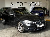 Used BMW 116 Sport Line 116 HP (85 kW) 2018 Black Hatchback