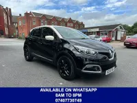 Used Renault Captur Dynamique 90 HP (66 kW) 2014 Black/cream SUV