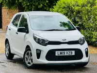 Used Kia Picanto 66 HP (48 kW) 2019 White Hatchback