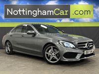 Used Mercedes C220 AMG line 170 HP (125 kW) 2017 Grey Sedan