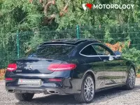 Used Mercedes C300 AMG line 242 HP (177 kW) 2016 Black Coupe