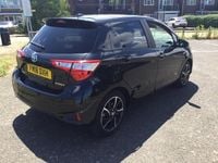 Used Toyota Yaris Hybrid Design 2018 Black Hatchback