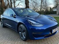 Used Tesla Model 3 Standard Range 239 kW (325 HP) 2019 Blue Sedan