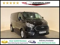 Used Ford Transit Custom Limited 130 HP (95 kW) 2023 Black Van