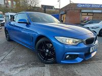 Used BMW 420 M Sport 190 HP (139 kW) 2016 Blue Coupe