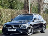 Used Mercedes E220 AMG line 2017 Black Estate