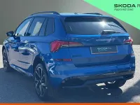 Used Skoda Kamiq Monte Carlo 110 HP (80 kW) 2024 Race blue metallic SUV