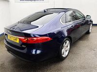 Used Jaguar XF Portfolio 180 HP (132 kW) 2017 Blue Sedan