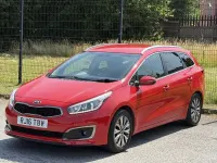 Used Kia Ceed 136 HP (100 kW) 2016 Red Hatchback