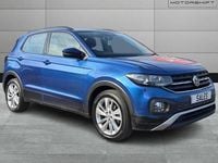 Used VW T-Cross SE 115 HP (84 kW) 2019 Blue SUV