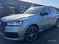 Used Audi Q7 Black Edition 272 HP (200 kW) 2018 Silver SUV