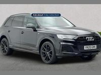 Used Audi Q7 Black Edition 340 HP (250 kW) 2020 Black SUV