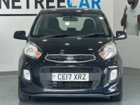 Used Kia Picanto Air 65 HP (47 kW) 2017 Black Hatchback