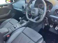 Used Audi A3 Sportback Black Edition 116 HP (85 kW) 2019 Blue Hatchback