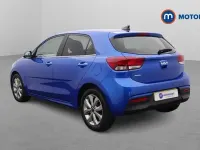 Used Kia Rio 120 HP (88 kW) 2022 Blue Hatchback