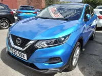 Used Nissan Qashqai Acenta Premium 115 HP (84 kW) 2020 Blue SUV