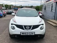 Used Nissan Juke Acenta 117 HP (86 kW) 2013 White SUV