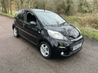 Used Peugeot 107 Allure 68 HP (50 kW) 2013 Black Hatchback