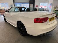 Used Audi A5 Cabriolet S-Line 2014 White Cabriolet