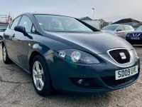Used Seat Leon 102 HP (75 kW) 2009 Grey Hatchback