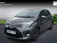 Used Toyota Yaris Design 101 HP (74 kW) 2016 Grey Hatchback