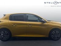 Used Peugeot 208 Active+ 75 HP (55 kW) 2023 Yellow Hatchback
