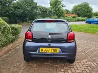 Used Peugeot 108 Active 68 HP (50 kW) 2017 Blue Hatchback