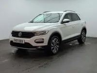 Used VW T-Roc Active 150 HP (110 kW) 2021 White SUV
