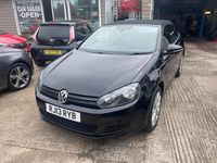 Used VW Golf Cabriolet SE 140 HP (102 kW) 2013 Black Cabriolet