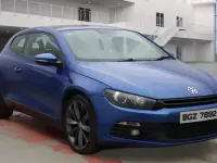 Begagnad VW Scirocco GT 2012 Blå Sportkupé