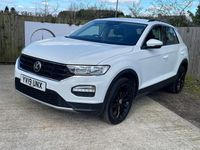 Used VW T-Roc SE 150 HP (110 kW) 2019 White SUV