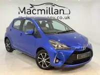 Used Toyota Yaris 111 HP (81 kW) 2018 Blue Hatchback