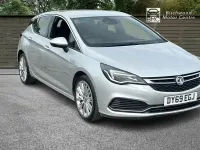 Used Vauxhall Astra SRi 150 HP (110 kW) 2019 Silver Hatchback
