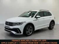 Used VW Tiguan R-line Edition 150 HP (110 kW) 2023 White SUV