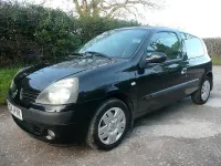 Używany Renault Clio II Extreme 2004 Czarny Hatchback