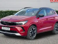 Used Vauxhall Grandland X Ultimate 131 HP (96 kW) 2023 Red SUV